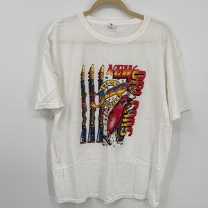 Vintage New Orleans Jazz French Quarter T-Shirt